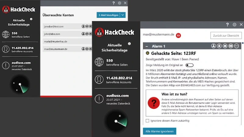Achtung: HackCheck warnt vor dreistem Passwort-Klau