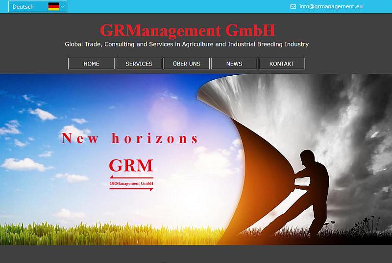 Website-Relaunch (4-sprachig) der GRManagement GmbH erfolgreich abgeschlossen.