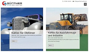 Referenz reikla Webdesign - Kühlerbau (Website offline)
